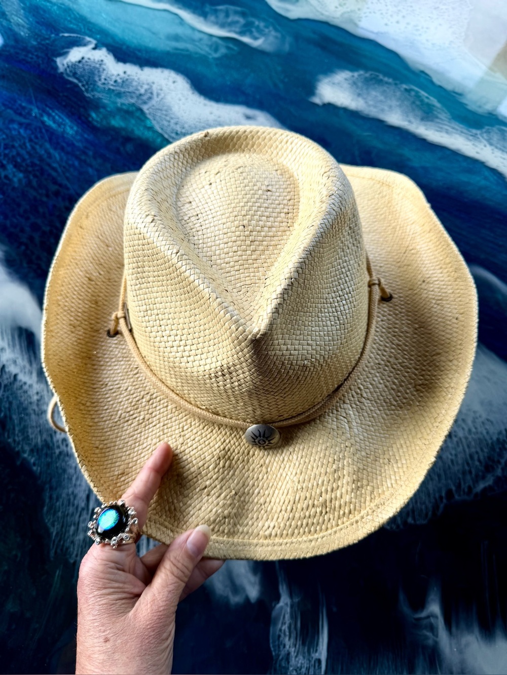 NEW WITH NO TAG! NEVER WORN
OVERLAND Toyo Straw HAT L/XL